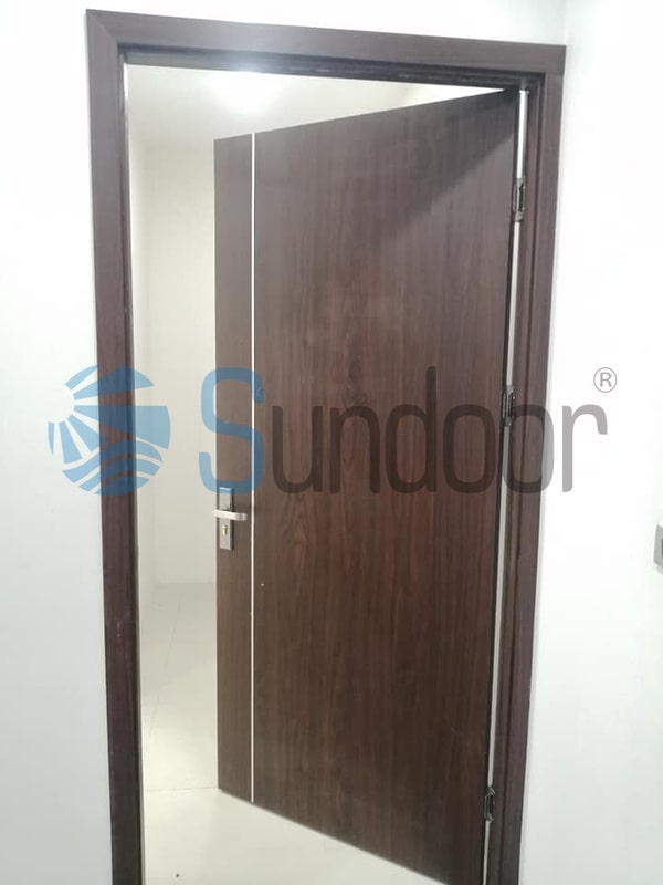 Cửa gỗ composite Sundoor-1