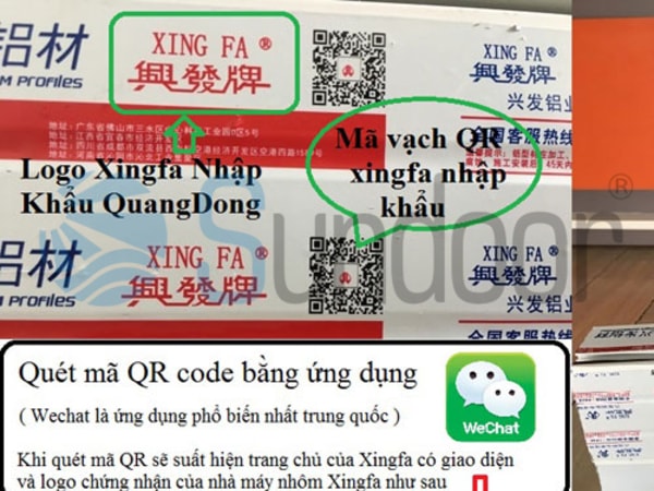 Hướng dẫn sử dụng phần mềm quét mã nhôm Xingfa