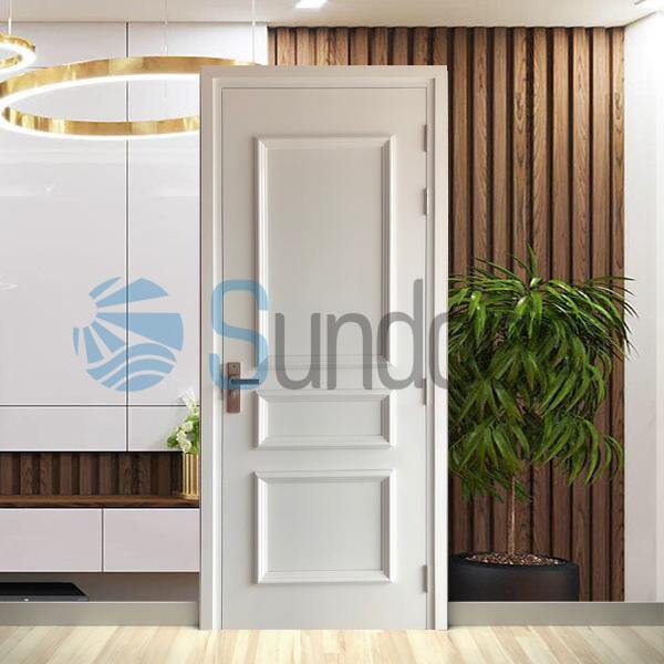 Cửa Composite phào nổi Sundoor-23